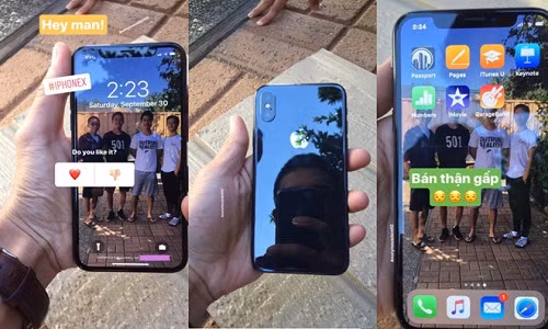 Thông tin này khiến chủ tài khoản Anonymousdave52 cho rằng một nhân viên nào đó đã có cơ hội sở hữu iPhone X trước khi sản phẩm này lên kệ. Nguồn ảnh: Reddit.