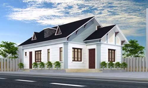 Mái tôn giả ngói mang đến vẻ đẹp sang trọng và hiện đại. Ảnh: Nhadatdian24h.