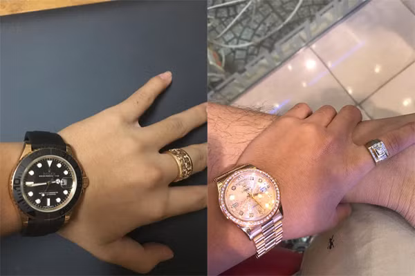 Sở hữu đồng hồ tiền tỷ.