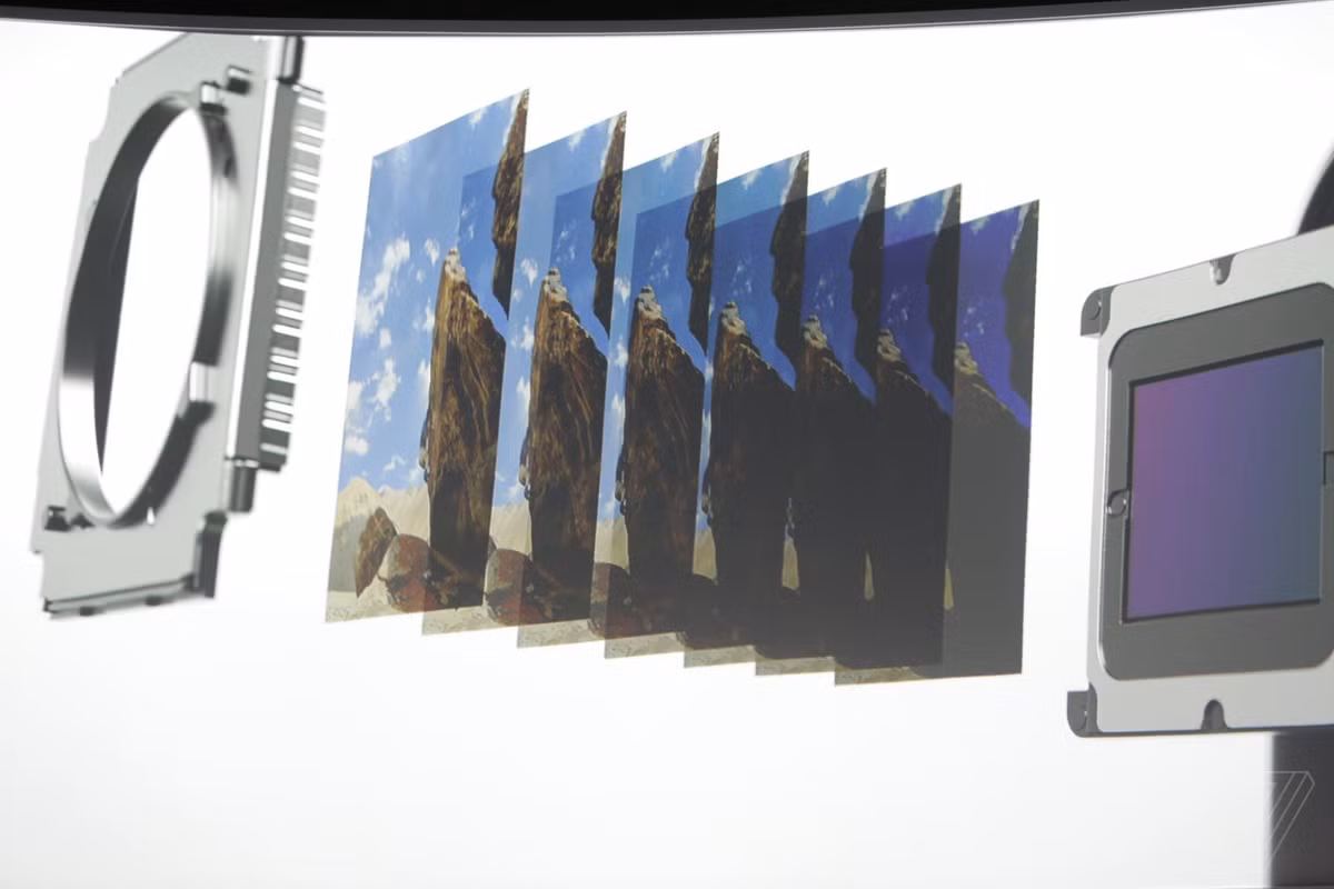 Đáng ngạc nhiên, dù chỉ sử dụng camera đơn nhưng bộ đôi smartphone mới của Google cũng có thể tạo hiệu ứng chiều sâu khi chụp chân dung, giống với nhiều di động cao cấp hiện nay. Ảnh: Theverge.