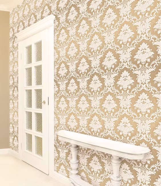 Năm 2018 cũng sẽ là sự hồi sinh của các loại giấy dán tường. Ngày nay, giấy dán tường được nâng cấp với chất liệu bền hơn, hoa văn tinh tế hơn, đặc biệt là có lớp bảo vệ chống thấm, chống ẩm mốc, phù hợp nhiều vị trí. Ảnh: Giaydantuongsg.