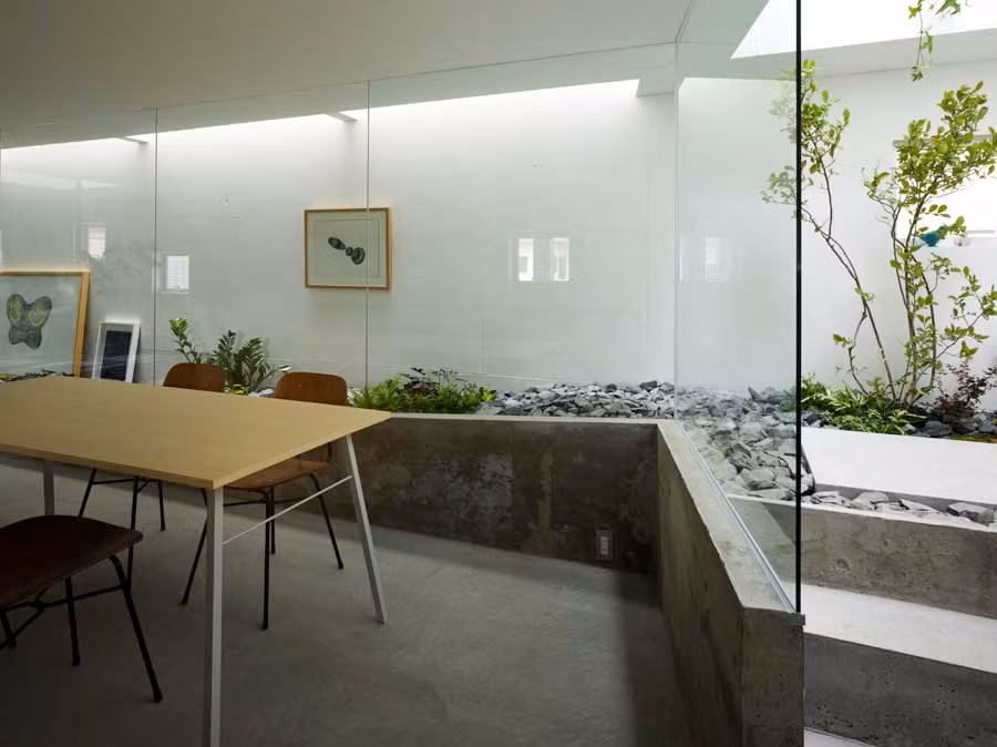 Phòng ăn giữa thiên nhiên độc đáo.