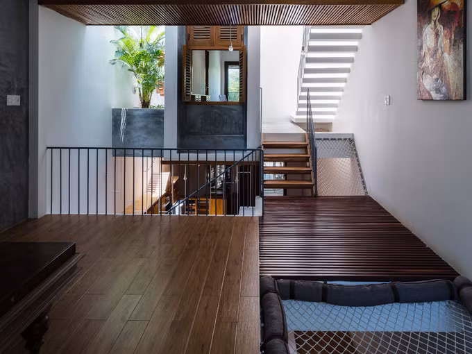 Góc tối nhẹ mang đến cảm giác dễ chịu, thoải mái.