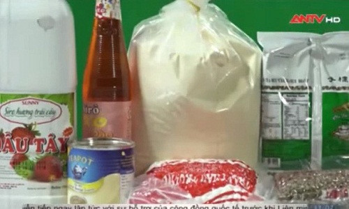 Ảnh cắt từ video của ANTV