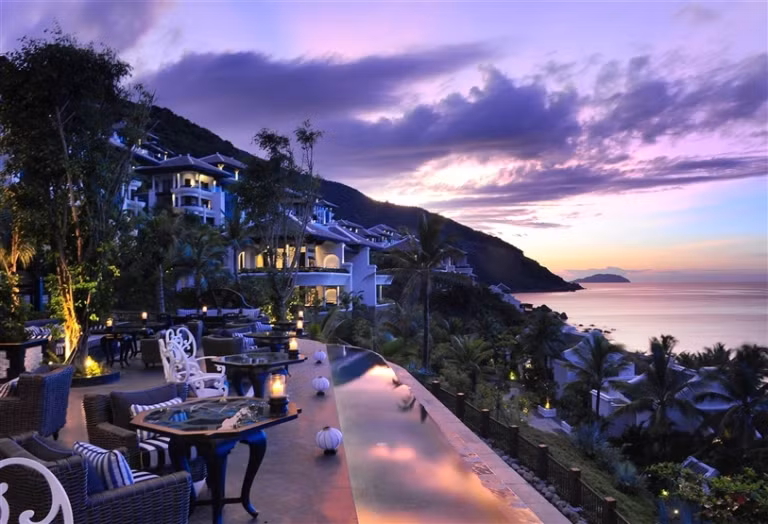 Những tiện ích sang trọng của khu nghỉ dưỡng khiến InterContinental Danang Sun Peninsula Resort trở thành nơi nghỉ chân của nhiều tỷ phú thế giới. Ảnh: InterContinental Danang.