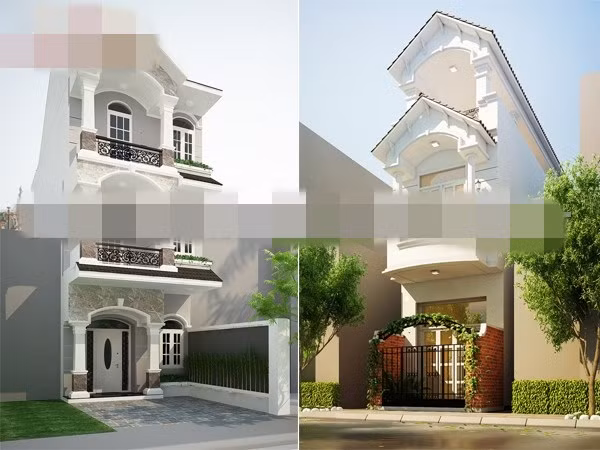 Kiến trúc nhẹ nhàng, thanh thoát. Ảnh: Kientrucnhaviet.