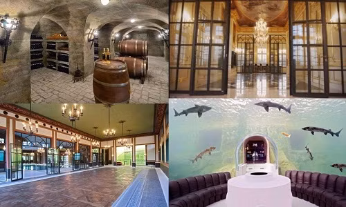 Một sân đánh bóng, hai phòng khiêu vũ và một câu lạc bộ đêm.