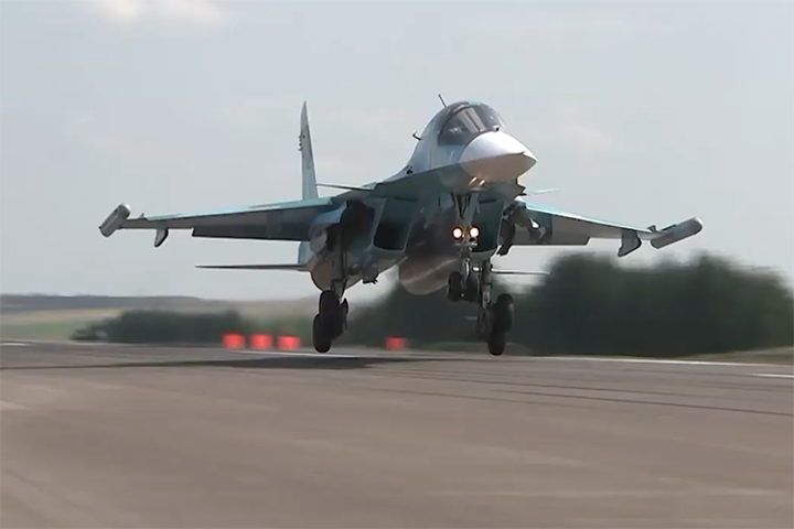 Sau khi trở lại Syria, năng lực tác chiến của những chiếc Su-34 đã hoàn toàn đổi khác. Chúng trở thành một trong những chiến đấu cơ tiền tuyến của quân đội Nga tại đây.