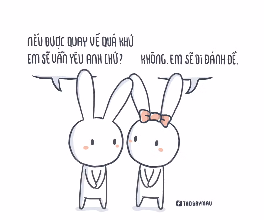 Cha đẻ của Thỏ Bảy Màu là Huỳnh Thái Ngọc, sinh năm 1994 tại Đồng Tháp, là sinh viên trường FPT Arena và hoạt động như một freelance designer. Ấn tượng lớn nhất về Thỏ Bảy Màu là khuôn mặt "ngơ ngơ" đầy khiêu khích, cùng những phát ngôn đơn giản nhưng đầy ấn tượng.