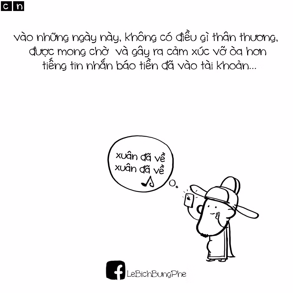 Từ cuối năm 2014, nhân vật Lê Bích bụng phệ trong loạt tranh vui xuất hiện trên mạng xã hội việt qua một fanpage đã tạo nên cơn sốt trong giới trẻ.