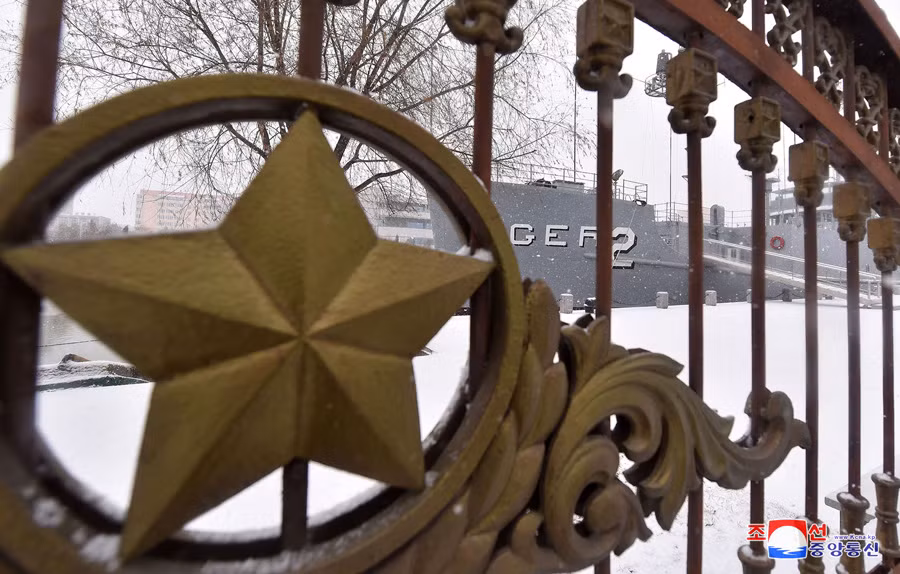 Tàu USS Pubelo hiện vẫn được liệt kê trong danh sách các tàu đang hoạt động của Hải quân Mỹ, đồng thời được gắn trạng thái "bị bắt giữ". (Ảnh: KCNA)