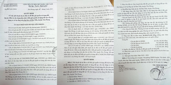 Bac Ninh: Du an chua dau gia, Cty Hoa det Ha Tay da huy dong von tu nguoi dan?