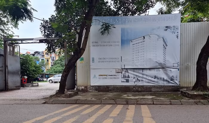 Ha Noi: Du an trung tam thuong mai Den Lu gio ra sao?