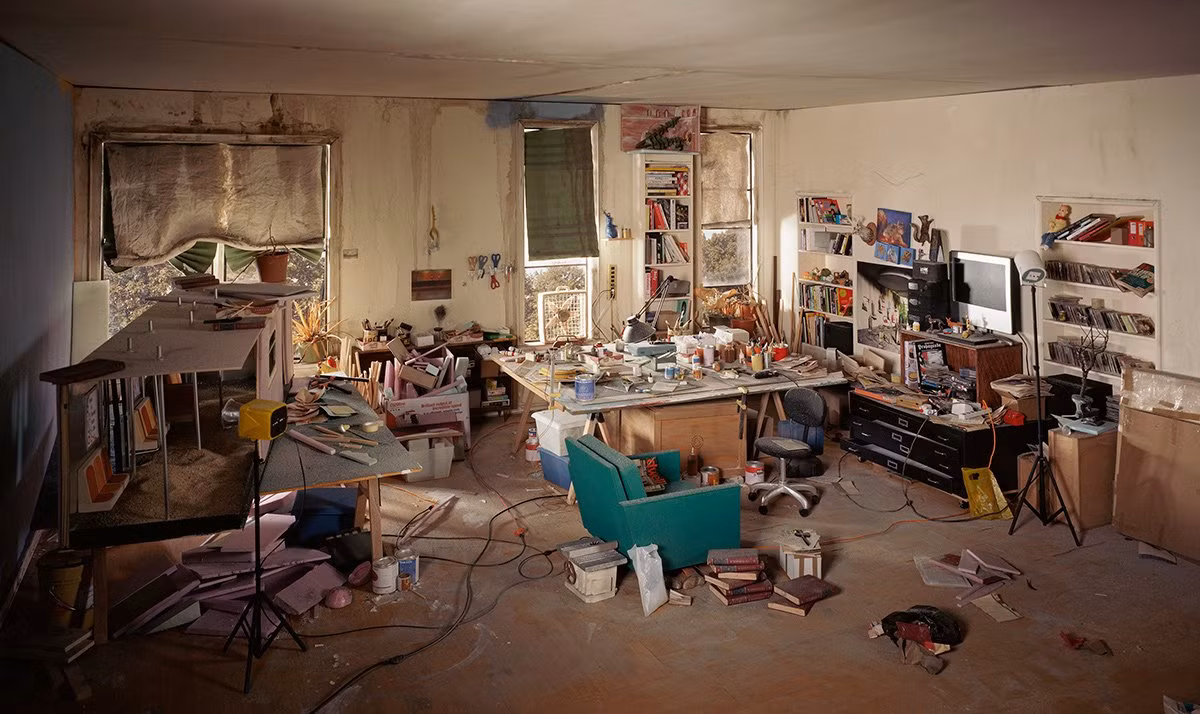 Nhiếp ảnh gia Lori Nix và Kathleen Gerber đã mất nhiều tháng để dàn dựng những cảnh này để chúng sống động như thật.