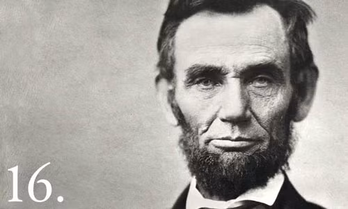 Tổng thống Mỹ Abraham Lincoln là ông chủ Nhà Trắng đầu tiên để một chùm râu rậm. Ông Lincoln quyết định để râu theo lời góp ý của một cô gái trẻ có tên là Grace Bedell.