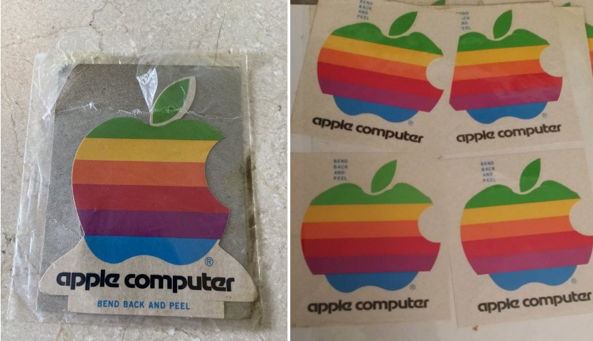 Theo Apple Explained, fan trung thành chính là thế mạnh của thương hiệu Apple so với Google hay Microsoft. Do đó, Táo khuyết đã tìm cách duy trì lòng trung thành, miếng dán hình quả táo là giải pháp để người dùng thể hiện sự ủng hộ cho thương hiệu yêu thích. Ảnh: Reddit, eBay.