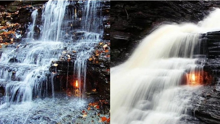 Bi an “ngon lua vinh cuu” khong bao gio tat du duoi thac nuoc