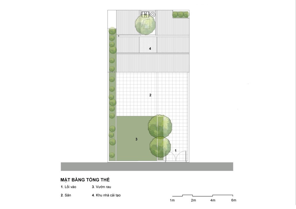 Nhà cấp 4 ở Sóc Sơn là mẫu nhà cải tạo hợp lý, vừa đảm bảo về thẩm mỹ cũng như công năng, nhưng không quá tốn kém về chi phí khi nhóm KTS khéo léo tận dụng những mảng tường, nội thất cũ. Sự “hồi sinh” của ngôi nhà đã gắn bó với gia đình nhiều năm, đem đến các cung bậc cảm xúc khác nhau cho thành viên trong gia đình.