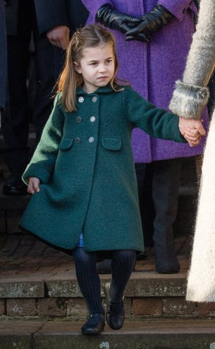 Ảnh chụp tiểu Công chúa Charlotte tại Norfolk hồi tháng 12/2019. Ảnh: Pool.