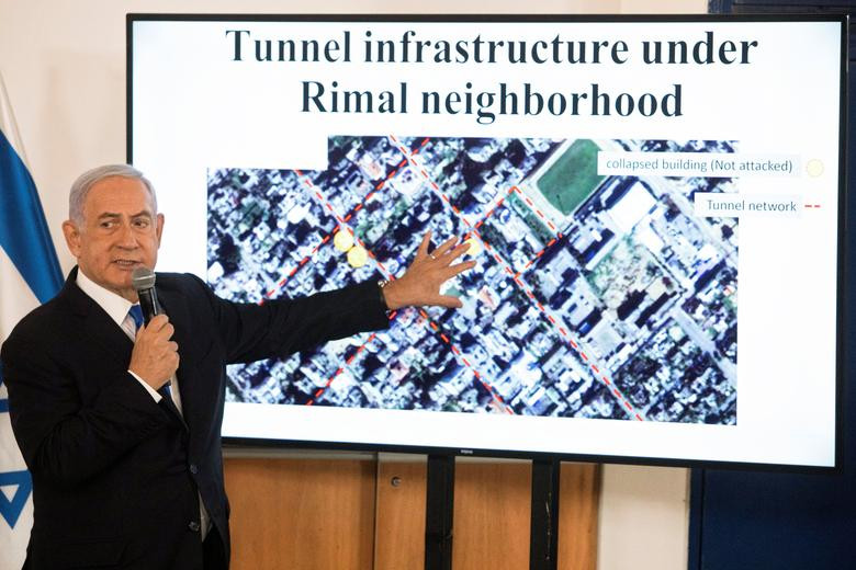 Trong tuyên bố mới đây, Thủ tướng Israel Benjamin Netanyahu khẳng định sẽ tiếp tục chiến dịch quân sự nhằm vào Hamas và các nhóm vũ trang người Palestine tại Gaza.