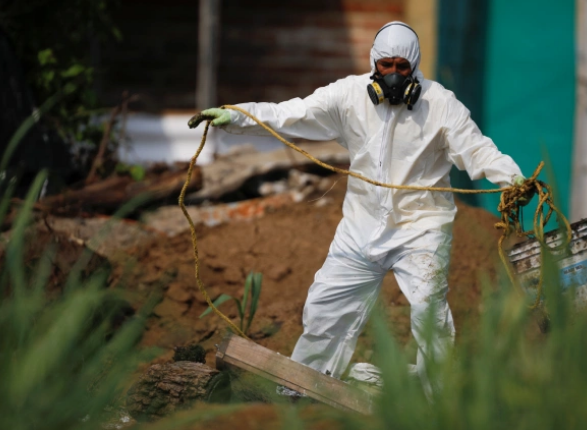 Chavez bị cáo buộc là kẻ giết người hàng loạt và chôn thi thể các nạn nhân bên trong ngôi nhà. Ảnh: Reuters.