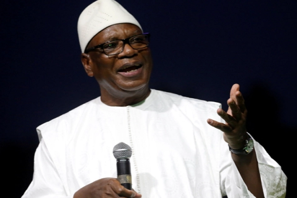 Từ tháng 6/2020, những người phản đối chính quyền Tổng thống Mali Ibrahim Boubacar Keita (ảnh) đã tiến hành biểu tình nhằm yêu cầu ông từ chức, cho rằng chính quyền đương nhiệm đã thất bại trong việc khôi phục an ninh và chống tham nhũng. Ảnh: Reuters. 