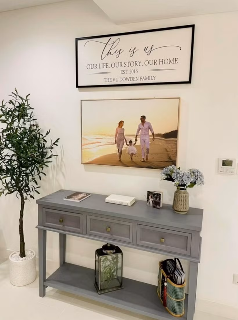 Góc nào trong nhà cũng “xinh hết nấc”, có thể cho ra những bức ảnh “sống ảo” tuyệt đẹp. 