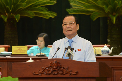 Ong Vo Van Thuong dieu hanh hoat dong Thanh uy TP HCM