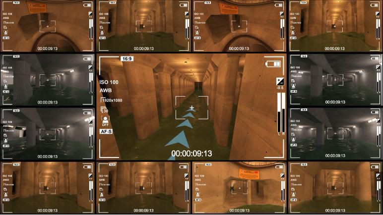 Hệ thống màn hình tại trung tâm điều khiển hệ thống chống ngập.