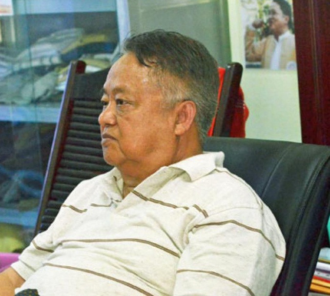 Về đời tư, ông Win Htein kết hôn với bà Thein Myint Kyi. Họ có hai người con trai và hai con gái. Ảnh: MT.