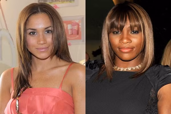 Theo Insider, Công nương Anh Meghan Markle (trái) và tay vợt người Mỹ Serena Williams (phải) gặp nhau khi đi theo dõi trận đấu bóng bầu dục Mỹ ở Miami vào tháng 2/2010. (Nguồn ảnh: Insider)