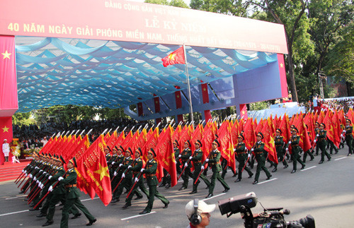 Toan canh lẽ mit tinh diẽu binh, diẽu hành mung Chien thang 30/4-Hinh-7