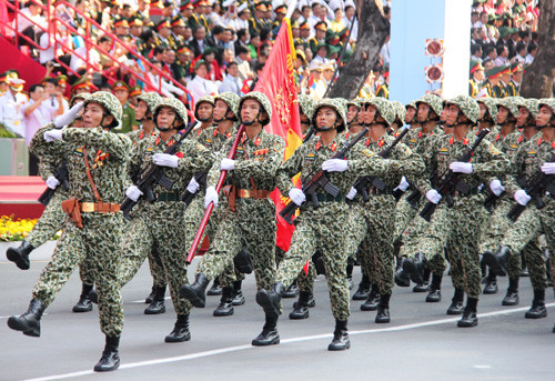 Toan canh lẽ mit tinh diẽu binh, diẽu hành mung Chien thang 30/4-Hinh-9