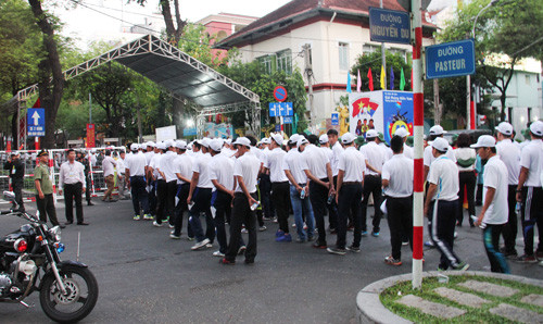 Toan canh lẽ mit tinh diẽu binh, diẽu hành mung Chien thang 30/4-Hinh-25