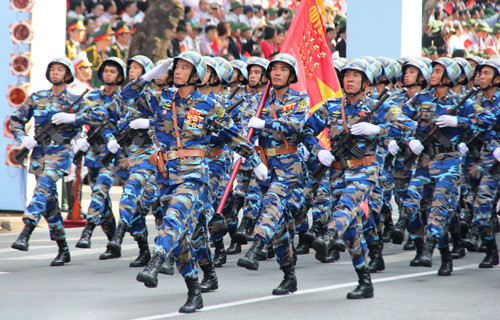 Toan canh lẽ mit tinh diẽu binh, diẽu hành mung Chien thang 30/4-Hinh-11