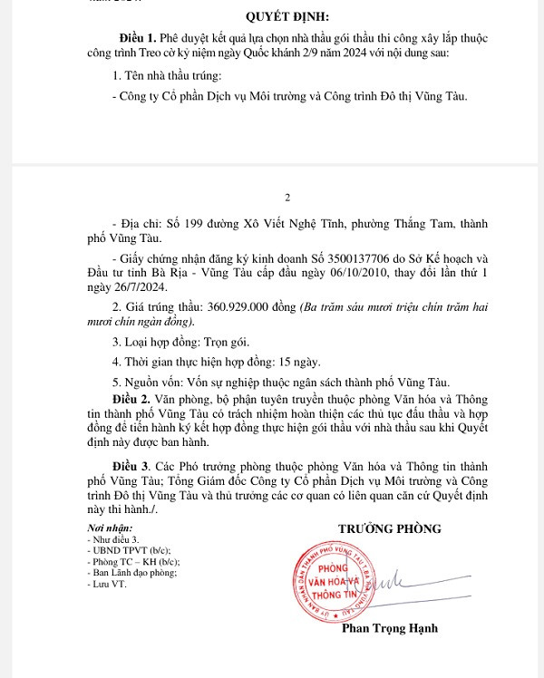 BR-VT: Gói sửa chữa các cụm cột cờ năm 2025 hơn 3 tỷ về tay ai? - Hình 2 BR-VT: Goi sua chua cac cum cot co nam 2025 hon 3 ty ve tay ai?-Hinh-2