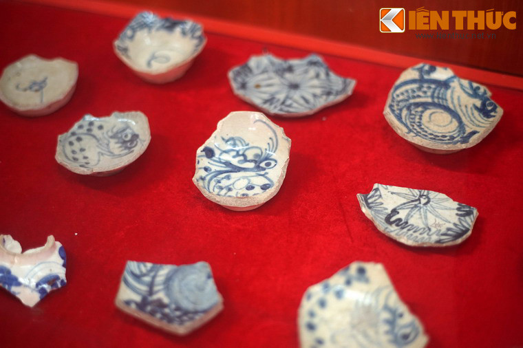 Những đồ gốm Biên Hòa, Bát Tràng cổ xưa được khai quật, trưng bày tại thành An Thổ.
