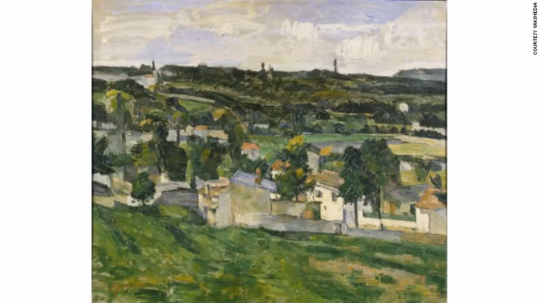 Bức tranh "Auvers-sur-Oise" (1879-1882) của Paul Cezanne từng được trưng bày tại bảo tàng Ashmolean, Oxford, Anh. Vào năm 2000, những tên trộm đã đột nhập vào bảo tàng Ashmolean để lấy đi bức họa nổi tiếng của Cezanne.