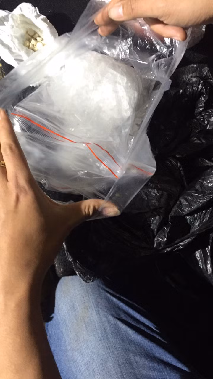 Tang vật vụ án.