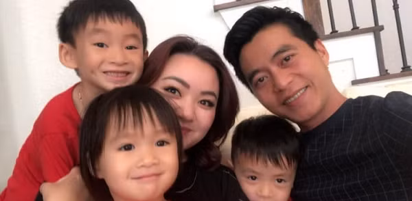 'Be' Xuan Mai o My: Lam ngan hang, sinh lien 3 con, nhan sac hien ra sao?-Hinh-3