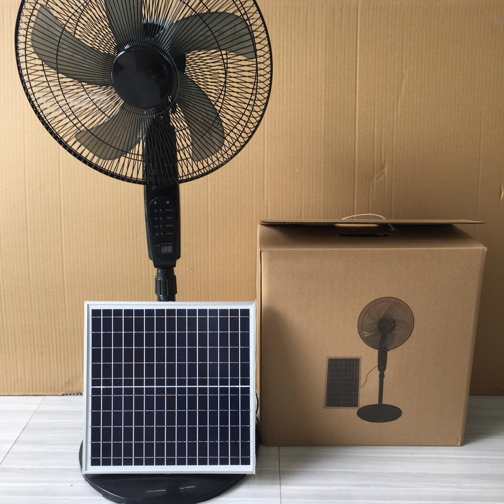 Khi pin được nạp đầy, quạt hoạt động trong khoảng thời gian từ 4 – 8 tiếng liên tục, tùy mức độ của người dùng, kể cả trong những ngày mưa, không có ánh nắng.