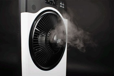 Quạt hơi nước sử dụng hệ thống làm mát bằng hơi nước nên khi quạt hoạt động, độ ẩm trong không khí sẽ tăng lên, tạo điều kiện cho nấm mốc, vi khuẩn, vi trùng có hại cho sức khỏe phát triển.