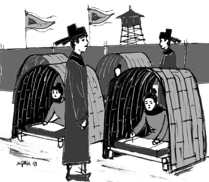 Năm 1381, Phế Đế mở khoa thi, song từ đó lại lựa chọn những người khỏe mạnh để gia nhập quân đội. Việc làm kỳ lạ này đã làm mất lòng dân, nản lòng binh sĩ. 