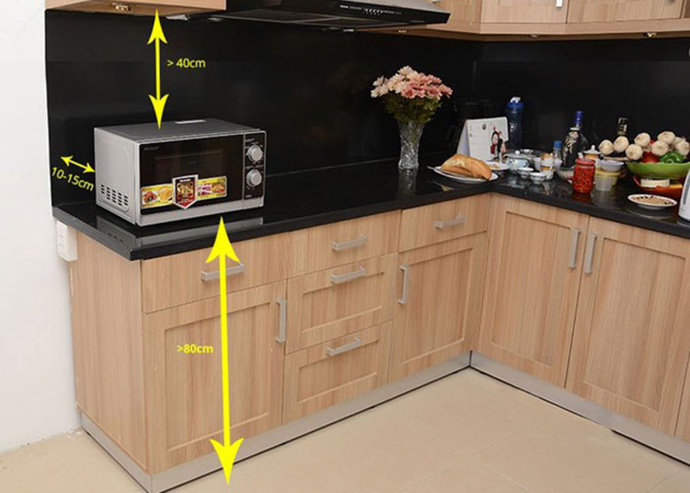 Một lưu ý nữa là không nên đặt lò vi sóng ở những khu vực kín bí như trong học tủ hoặc kê sát tường, sát đất để tránh ẩm thấp dễ phát sinh, nấm mốc vi khuẩn. Mời độc giả xem video:Đường Hồ Chí Minh trên biển: Kỳ tích và huyền thoại. Nguồn: VTC1.