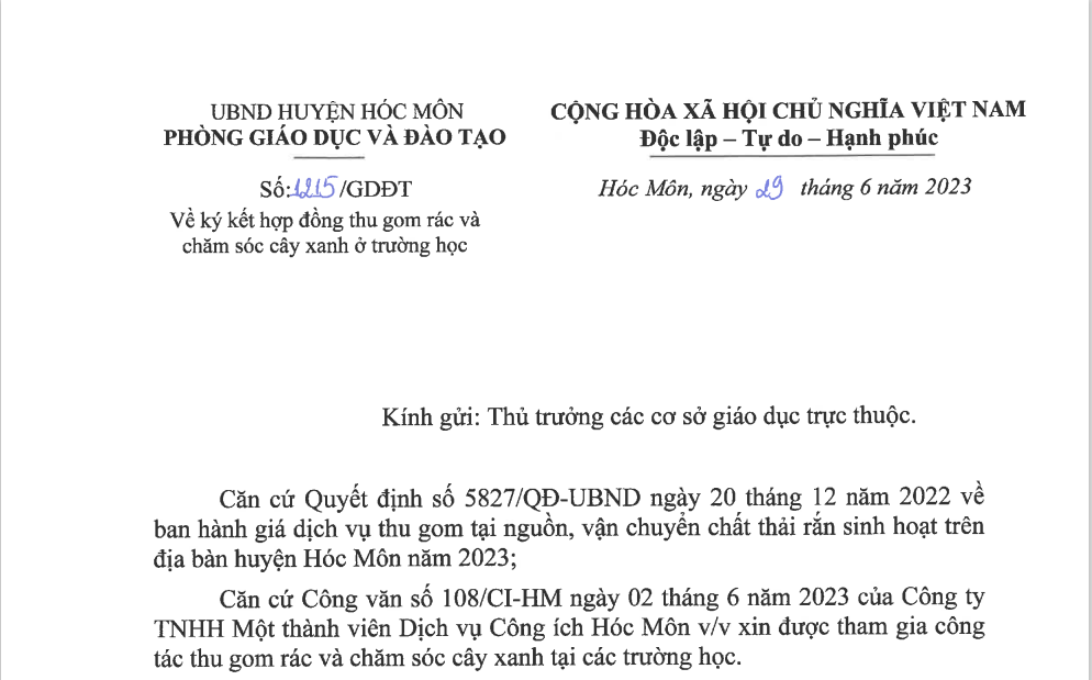 TP.HCM: 4/5 gói thầu vệ sinh trường học về tay DV công ích Hóc Môn - Hình 8 TP.HCM: 4/5 goi thau ve sinh truong hoc ve tay DV cong ich Hoc Mon-Hinh-8