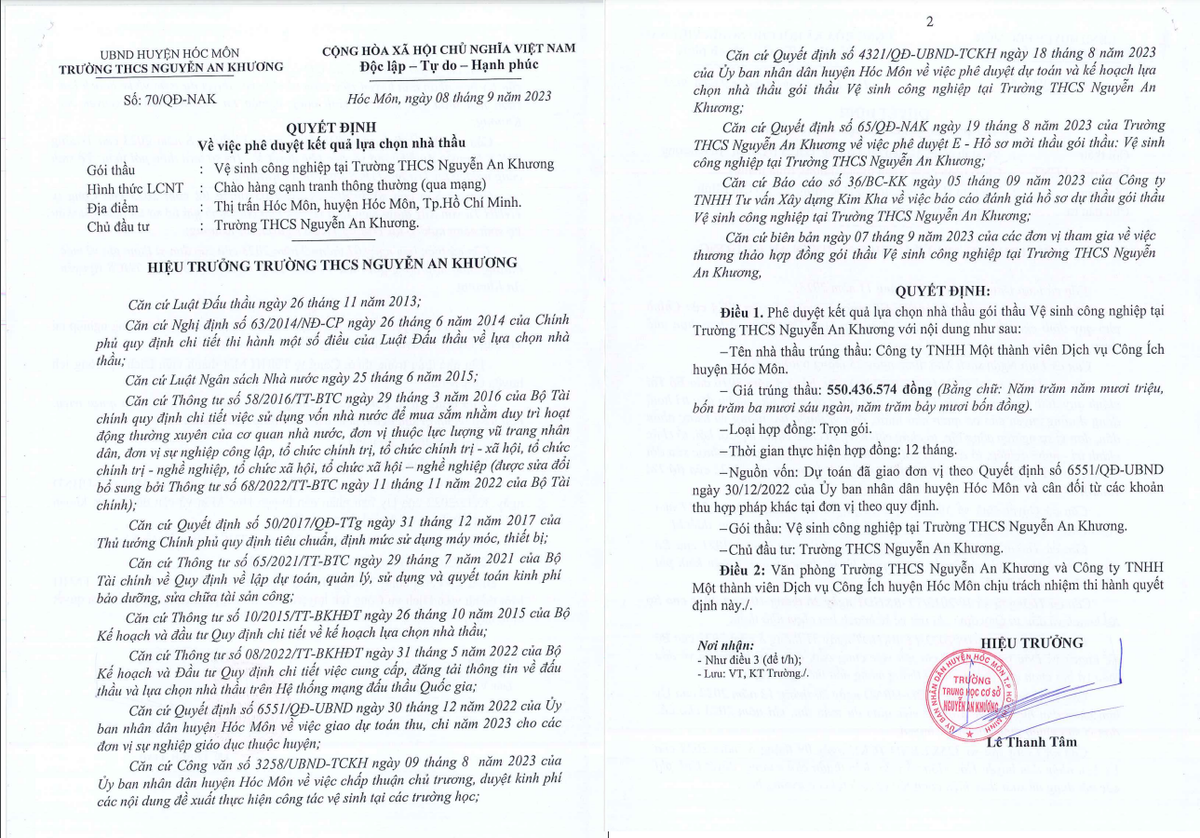 TPHCM: Dịch vụ công ích Hóc Môn nhà thầu độc quyền tại Hóc Môn? - Hình 3 TPHCM: Dich vu cong ich Hoc Mon nha thau doc quyen tai Hoc Mon?-Hinh-3