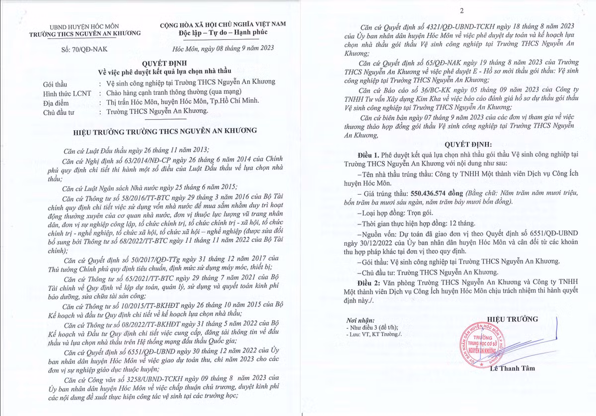 TPHCM: Dịch vụ công ích Hóc Môn nhà thầu độc quyền tại Hóc Môn? - Hình 3 TPHCM: Dich vu cong ich Hoc Mon nha thau doc quyen tai Hoc Mon?-Hinh-3