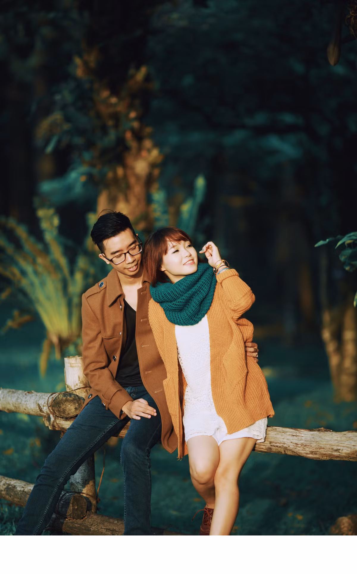 Bộ ảnh cưới của cặp đôi Linh Nga – Tuấn Anh được thực hiện tại vườn Quốc gia Ba Vì, Hà Nội. Ảnh: HaiLeCao Photography.