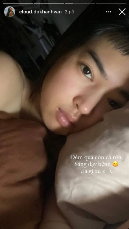 Khanh Van lo hinh anh met moi, thong bao ket qua test Covid-19