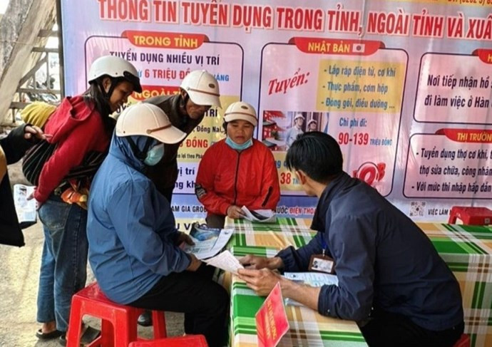 Đắk Lắk: Tư vấn, giới thiệu việc làm tại Hội chợ “Tết Nhân ái” 2024 Dak Lak: Tu van, gioi thieu viec lam tai Hoi cho “Tet Nhan ai” 2024